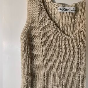 Aster Small Tan Tank Top